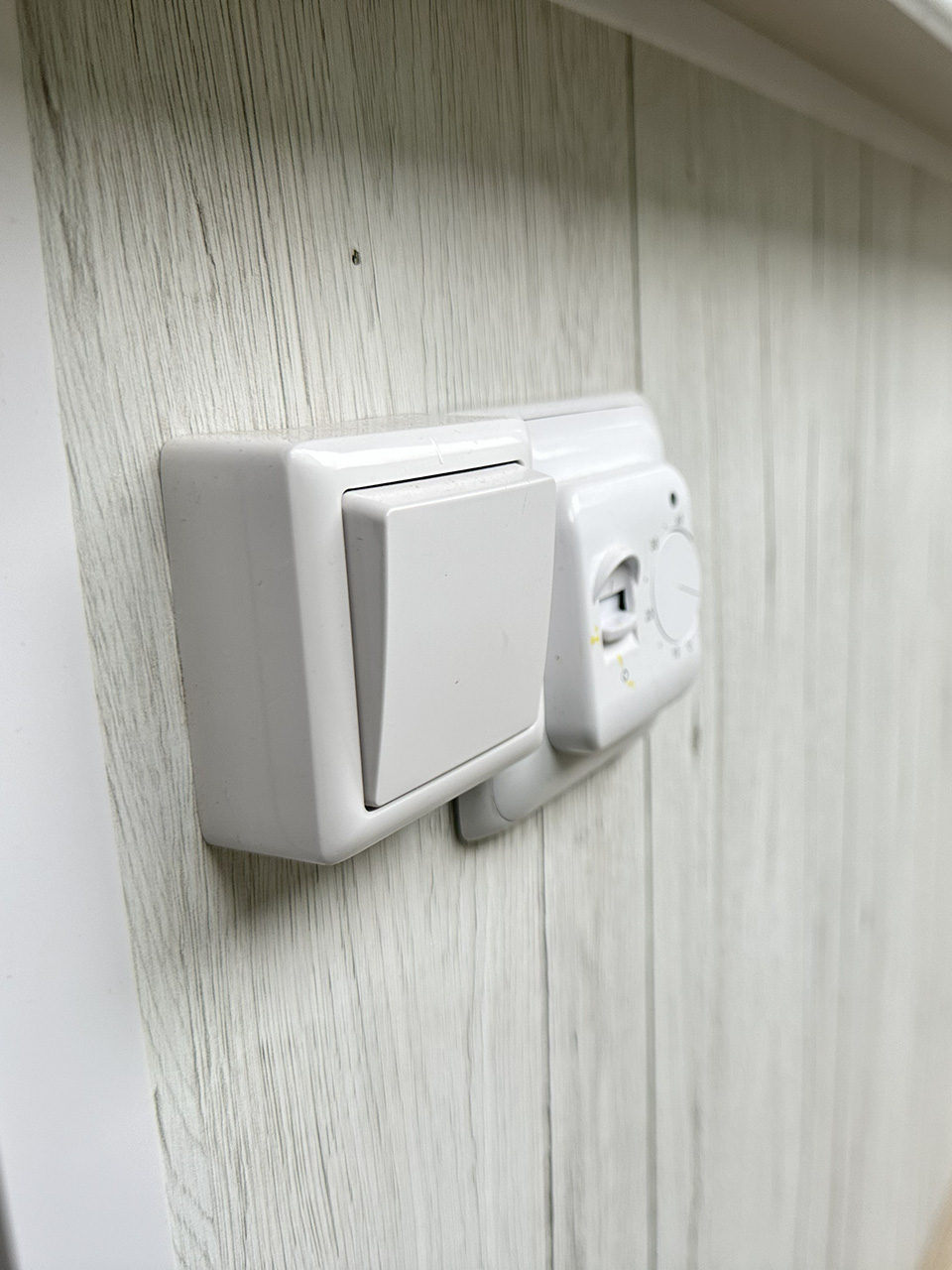 Лоджия с обшивкой МДФ панелями и теплым полом