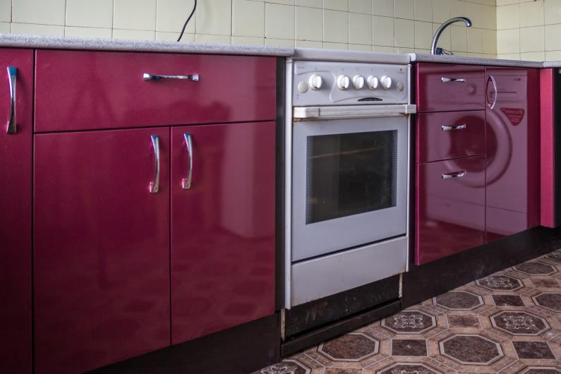 Кухня "Гламур - Розовый металлик" - 0