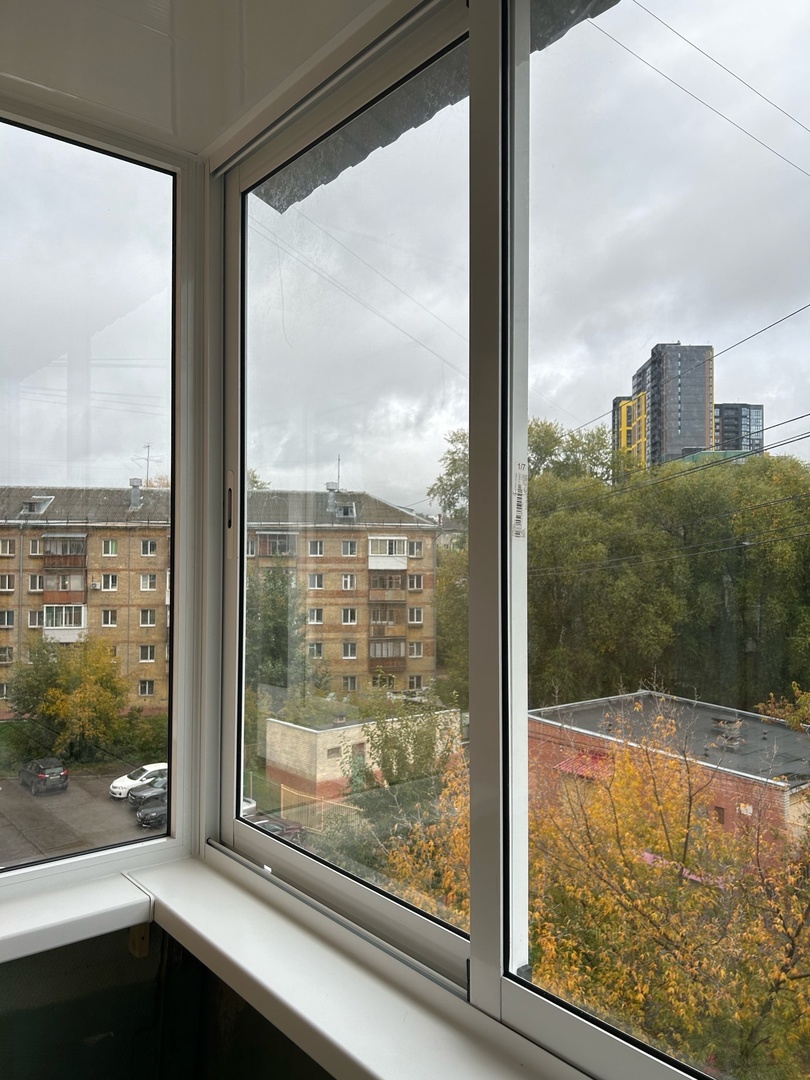 Холодное остекление балкона