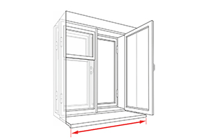 Самостоятельный замер окна